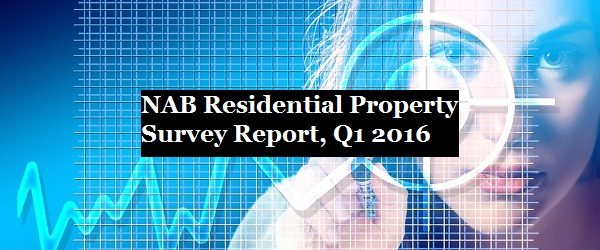 NAB Residential Property Survey Report, Q1 2016